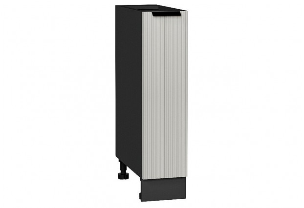 Шкаф нижний бутылочница Евро Лайн Агат / Graphite 20 х 47,8 х 81,6 см