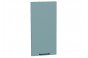 Шкаф верхний прямой угловой Флэт Grey-green In 2S / Белый 70 х 34,5 х 71,6 см