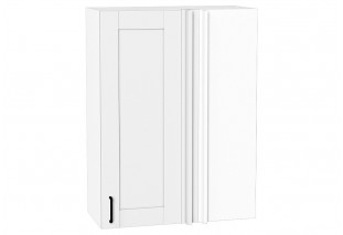 Шкаф верхний прямой угловой Лофт Super White / Белый 70 х 34,5 х 92 см