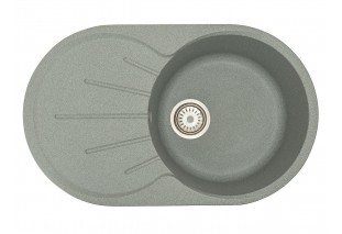 Мойка врезная Vivat 734619 1Ч1К Серый