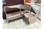 Кухонный уголок АЛЕНКА 5/3 Ясень Шимо темный, Бежевый/Коричневый