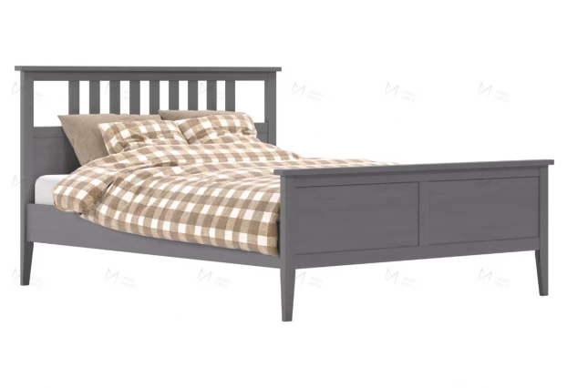 Кровать Leset Мира (160х200) Серый