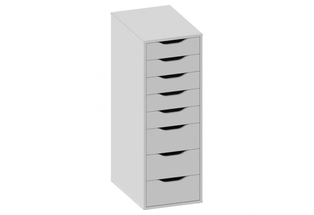 Ингар 8 комод 36x102x53, белый