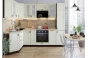 Кухонный гарнитур угловой Лофт-04 Nordic Oak, Graphite серый 170/260 см