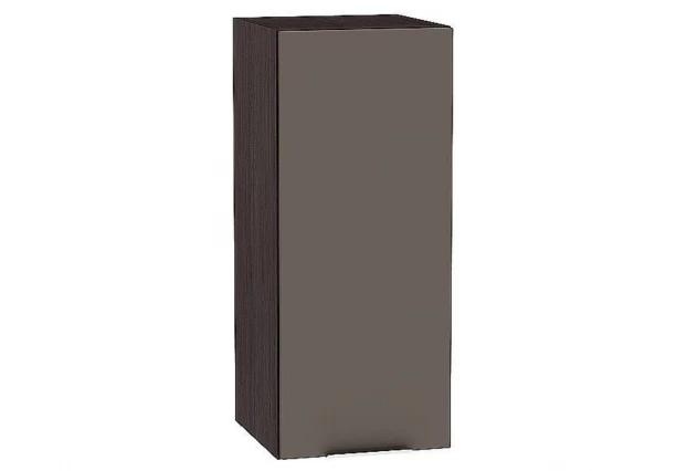 Шкаф верхний с 1-ой дверцей Терра Смоки Софт / Graphite 30 х 31,8 х 92 см