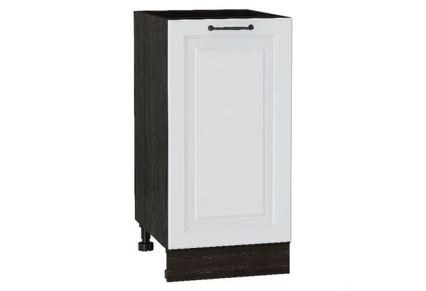 Шкаф нижний с 1-ой дверцей Ницца Blanco / Graphite 40 х 47,8 х 81,6 см